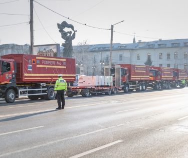 convoi de la Iași spre Siret