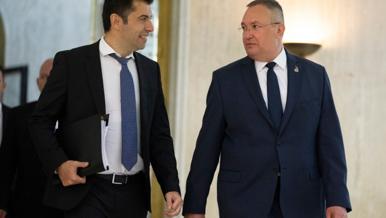 Ciucă și premierul Bulgariei
