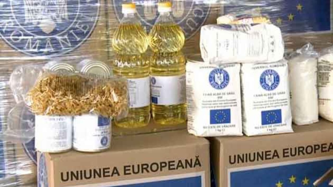 pachete cu alimente de la UE