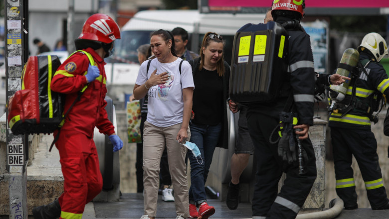 incendiu metrou Bucuresti