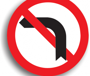 interzicere viraj stânga