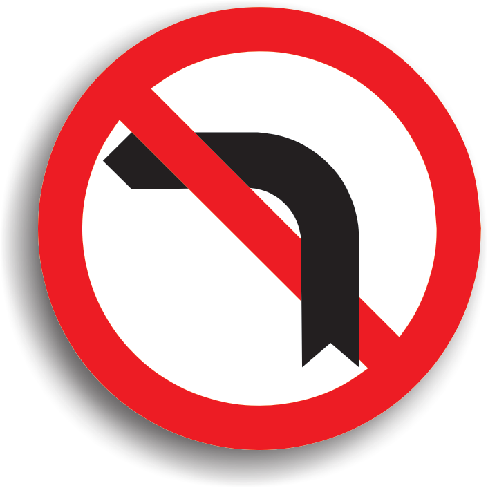 interzicere viraj stânga