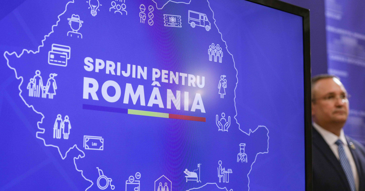 sprijin pentru romania